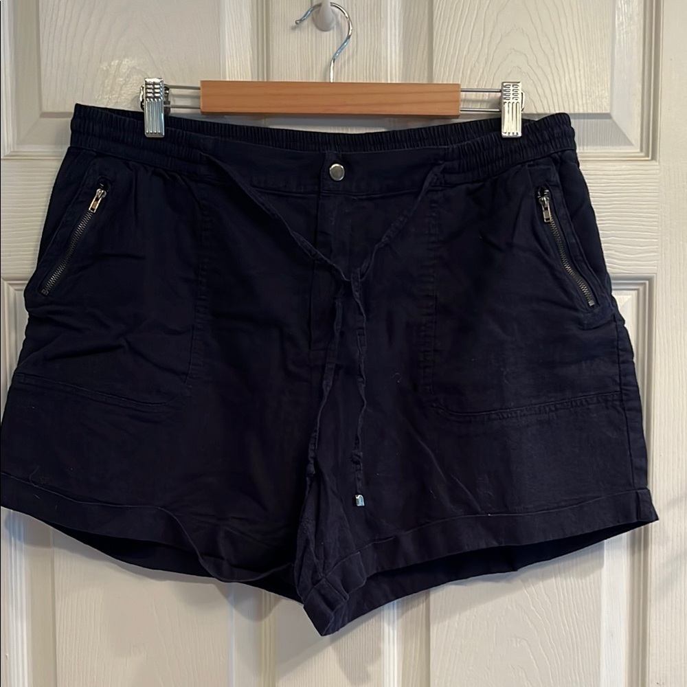 Iris Blue Shorts Lightweight and Stylish
